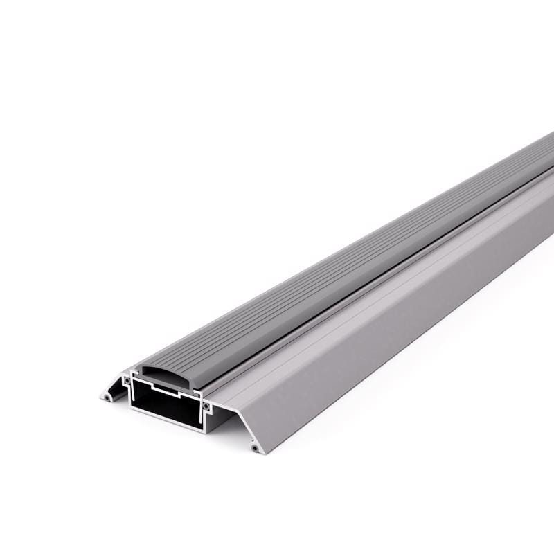 M-D Building Products 08664 0.75 in. H X 3.5 in. W X 36 in. L Aluminum Adjustable Threshold Silver