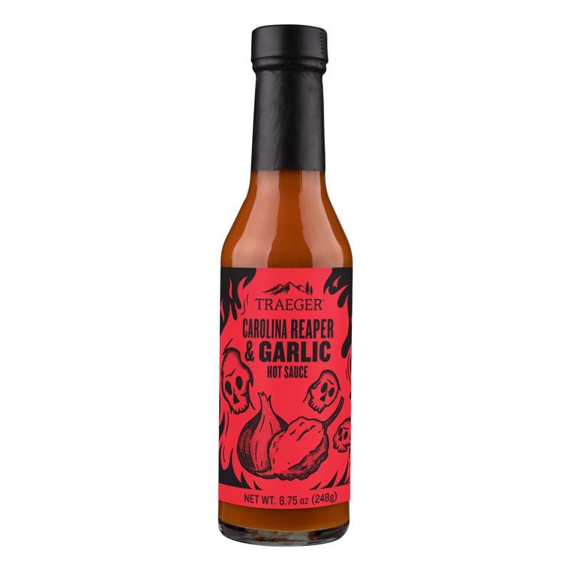 Traeger HOT004 Carolina Reaper & Garlic Hot Sauce 8.75 oz