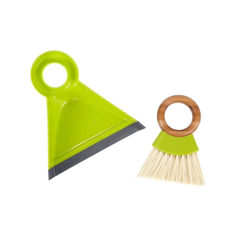 Full Circle FC14608 Tiny Team Plastic Mini Dustpan and Brush Set