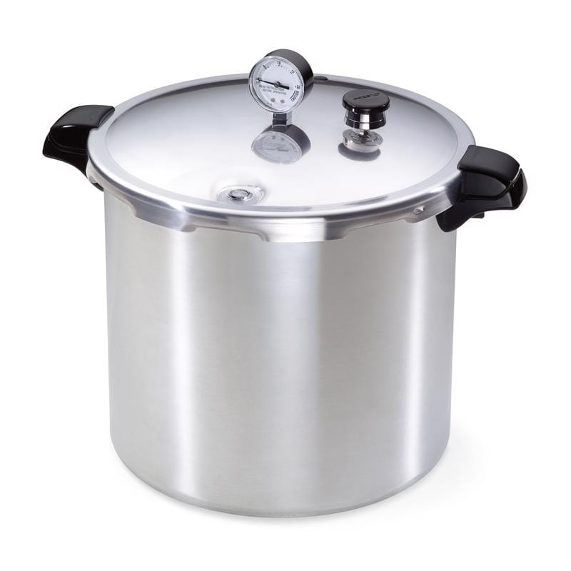 Presto 01781 Brushed Aluminum Pressure Cooker and Canner 23 qt