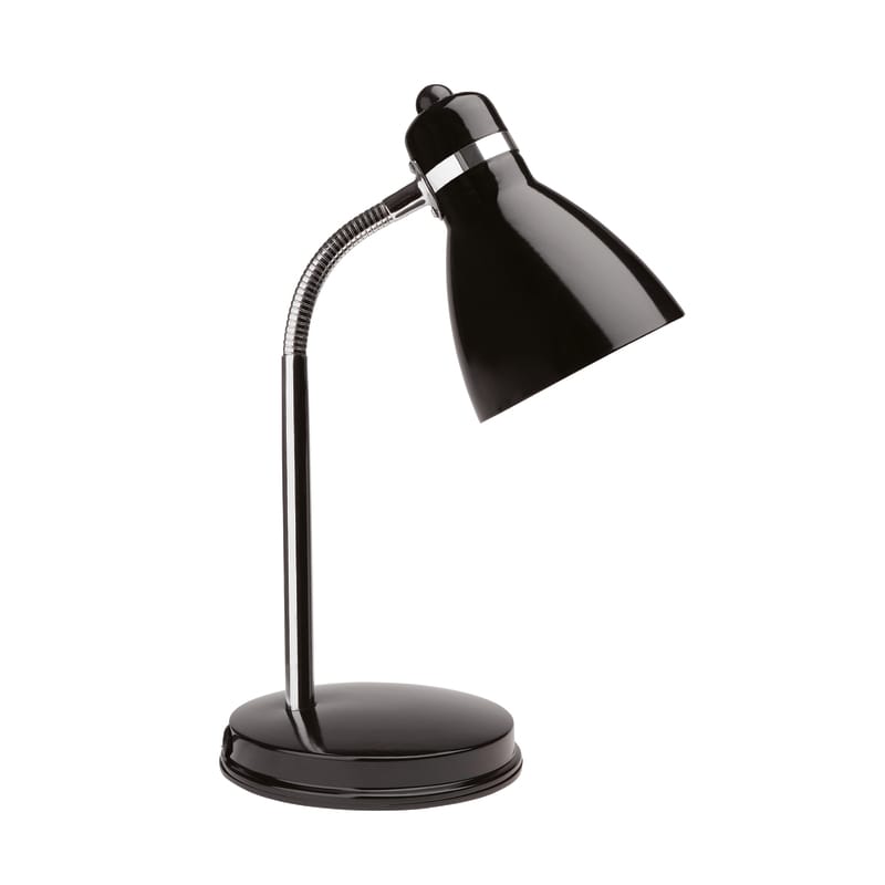 Newhouse Lighting NHDK-OX-BK Oxford 13 in. Black Desk Lamp