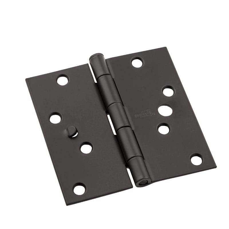 National Hardware N830-402 4 in. L Oil Rubbed Bronze Door Hinge 3 pk