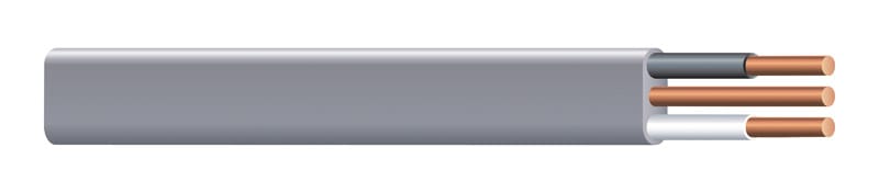 Southwire 13055921 25 ft. 12/2 Solid Type UF-B WG Underground Feeder Cable