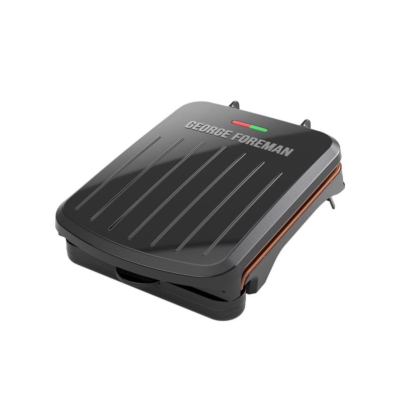 George Foreman GR015F-1BGX Family Size Black Plastic Nonstick Surface Grill and Panini Press