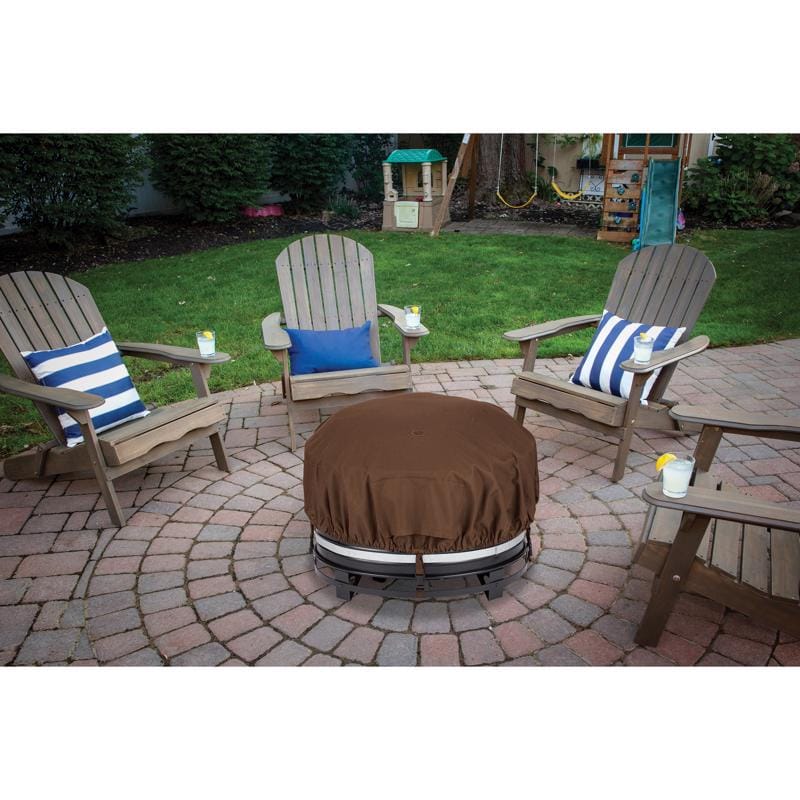 Living Accents 07848ACE Polyester Fire Pit Cover