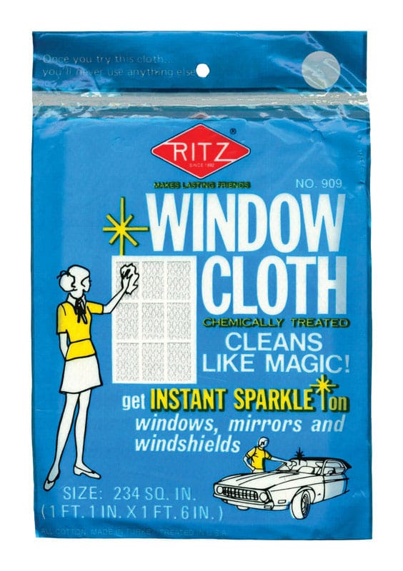 Ritz 90900 Original Scent Window Cleaner 1 pk Wipes