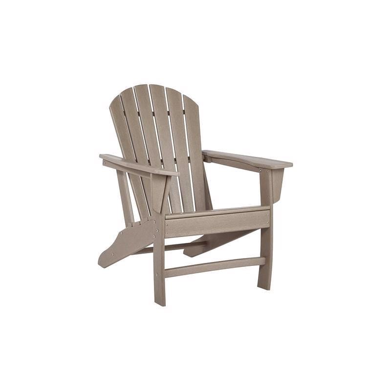 Signature Design BY Ashley P014-898 Sundown Treasure Brown HDPE Frame Adirondack Armchair