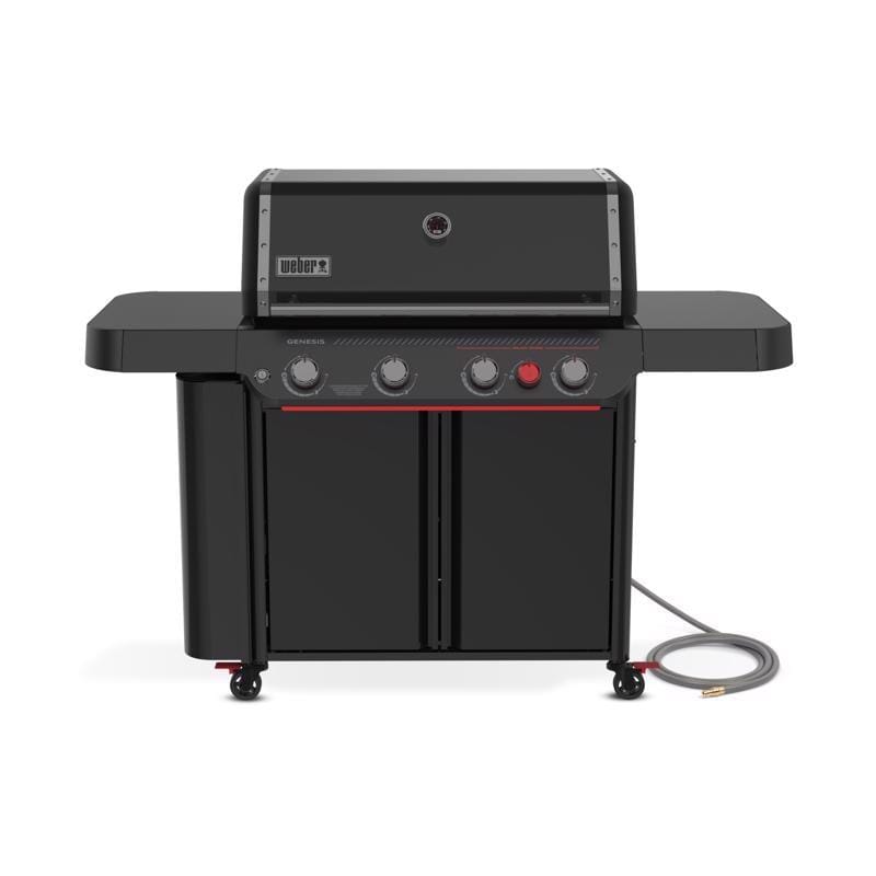 Weber 1501831 Genesis E-430 Stealth 4 Burner Natural Gas Grill Black