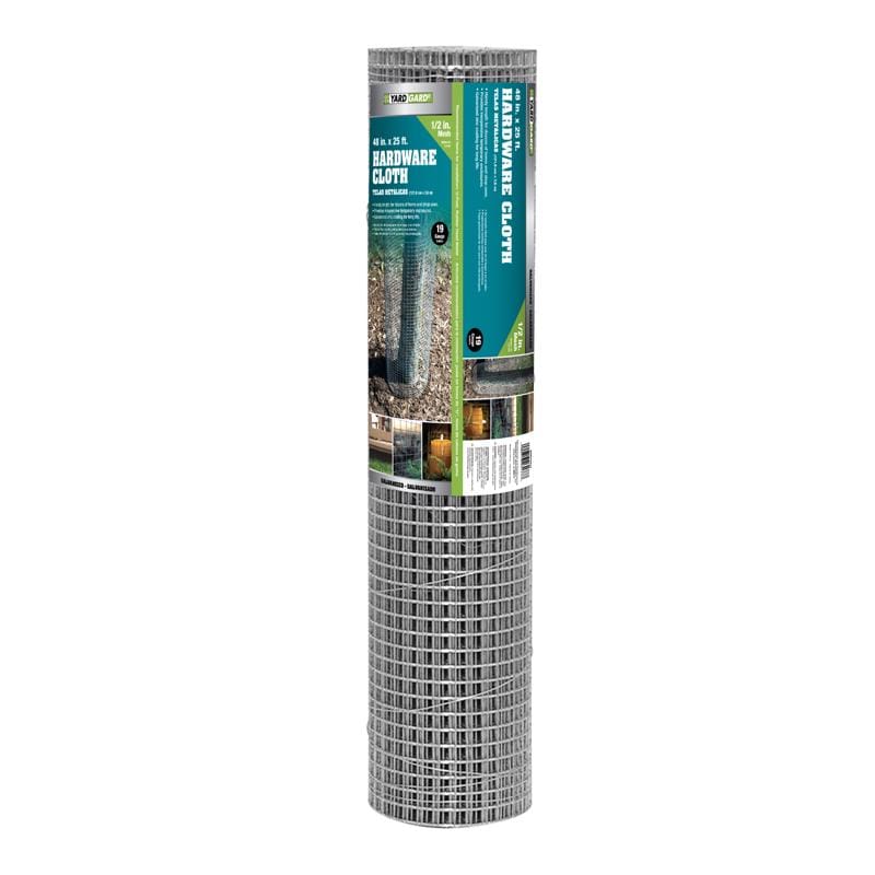 Yardgard 308226B 48 in. H X 25 ft. L Galvanized Steel Hardware Cloth 1/2 in.