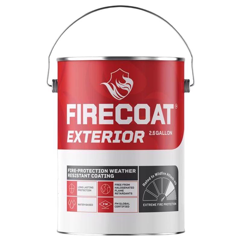 Firecoat FCT0005 Gray Low Sheen Water-Based Primer 2.6 gal