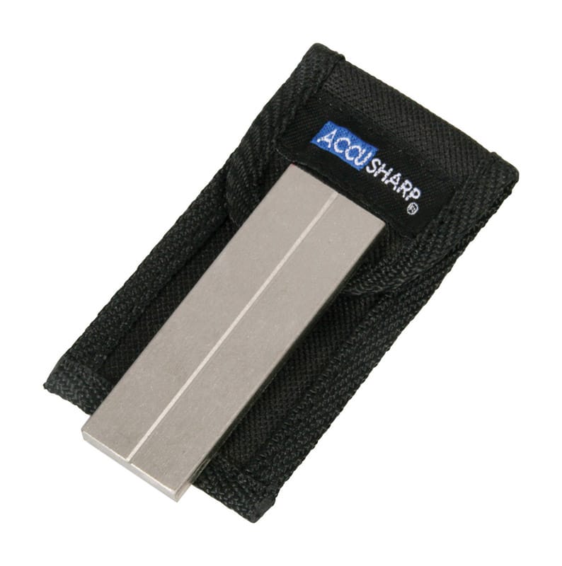 Accusharp 027C Matte Diamond Abrasive 2 stage Sharpening Stone