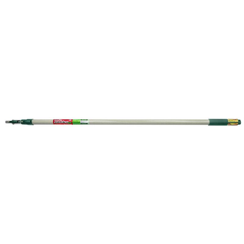 Wooster R091 Sherlock Telescoping 8 ft. L X 1 in. D Aluminum Extension Pole White/Green