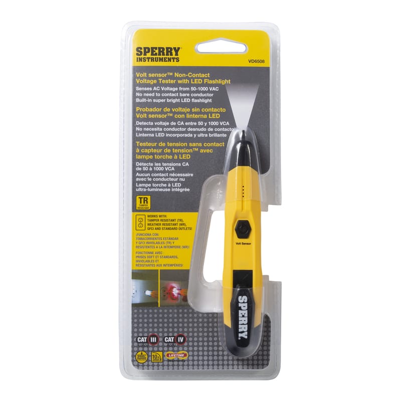 Sperry VD6508 50-1000 V Voltage Detector 1 pk