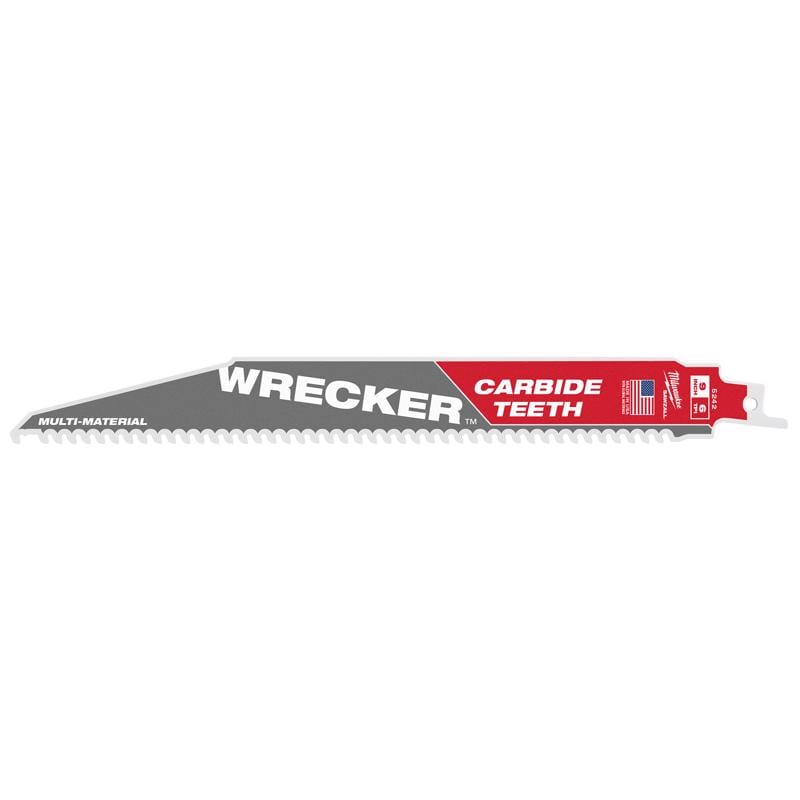 Milwaukee 48-00-5242 Sawzall Carbide 9" 6Tpi