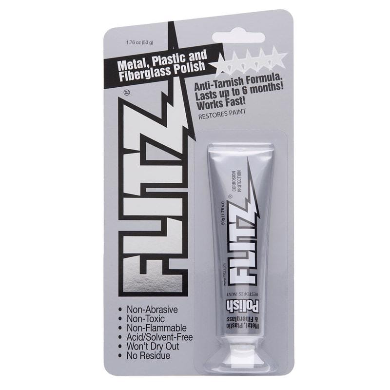 Flitz BP 03511 No Scent Metal Polish 50 gm Cream