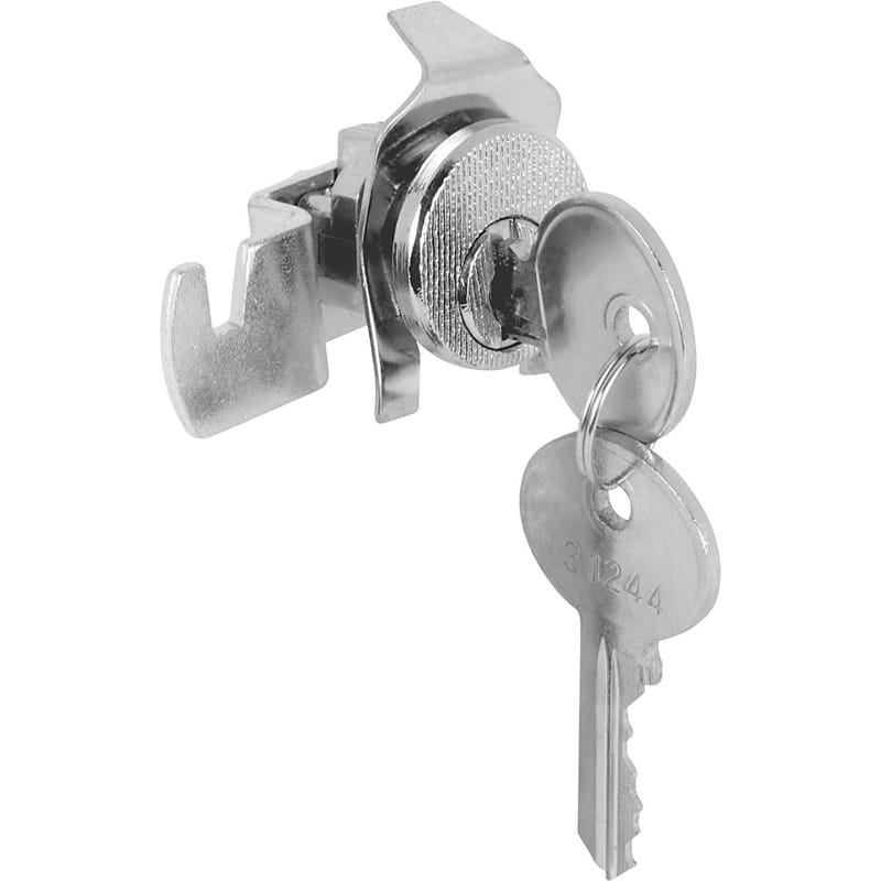 Prime-Line S4138 Chrome Steel Counter Clockwise Mailbox Lock For Bommer 2