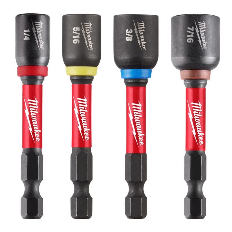 Milwaukee 49-66-4566 1/4 in. Steel Nut Driver Set 4 pc
