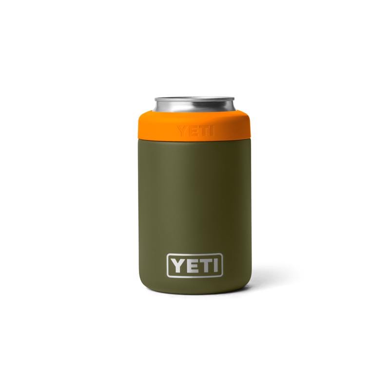 Yeti 21071508953 Rambler 12 oz. King Crab Orange/Olive BPA Free Colster Can Insulator