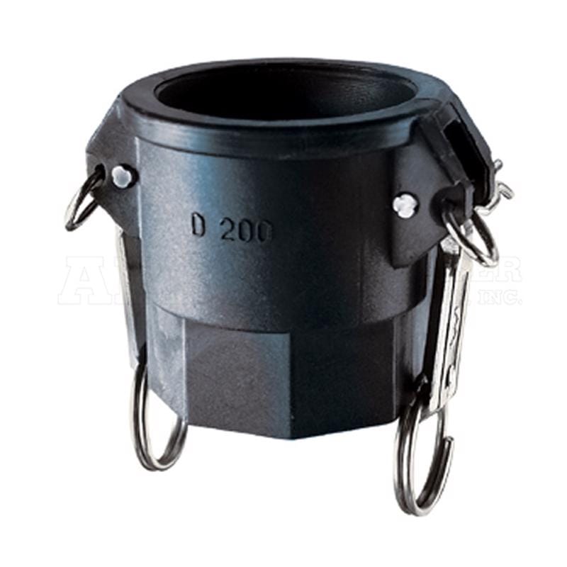 Abbott Rubber QD-200-PP Polypropylene 2 in. D X 2 in. D Female Coupler 1 pk