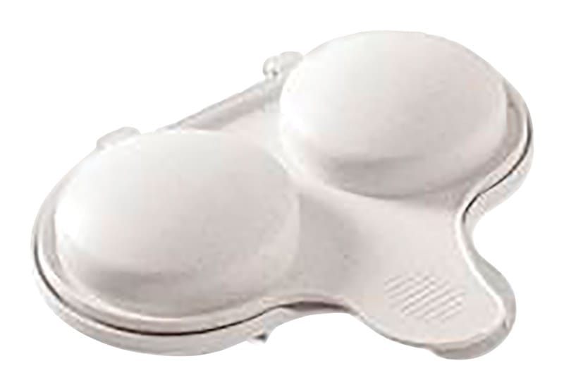 Nordic Ware 64702 White Plastic Egg Poacher