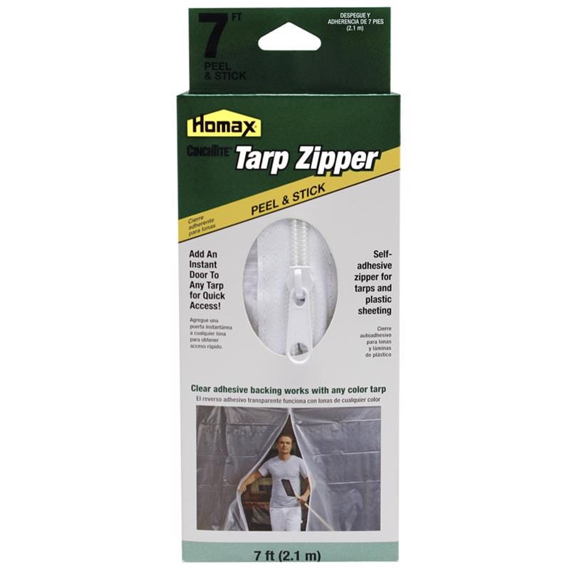 Homax 3142 CinchTite Tarp Zipper