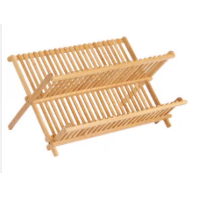 Core Home AC66541 17 in. L X 13 in. W Bamboo Dish Rack