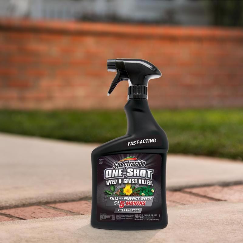 Spectracide HG-67184 One Shot Weed and Vegetation Killers RTU Liquid 32 oz