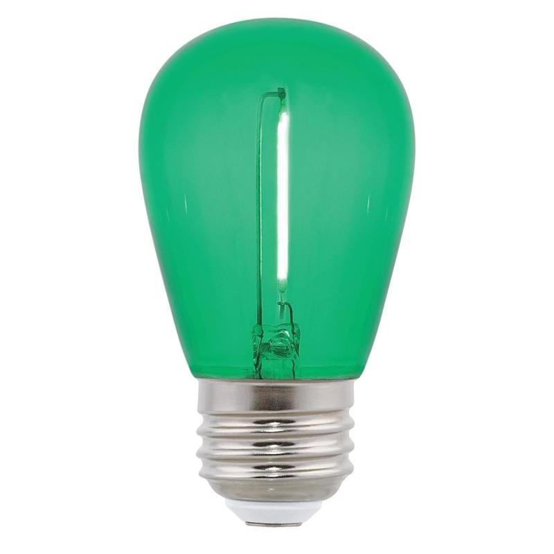 Westinghouse 5333000 Edison Style S14 E26 (Medium) LED Bulb Green 40 Watt Equivalence 1 pk