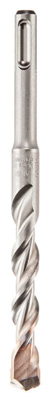 Milwaukee 48-20-7444 M/2 5/16 in. X 12 in. L Carbide Tipped SDS-plus Rotary Hammer Bit SDS-Plus Shank 1 pc
