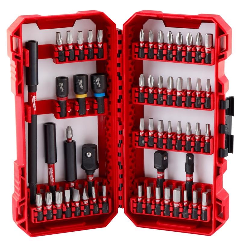 Milwaukee 48-32-4096 Shockwave Assorted Driver Bit Set Alloy Steel 55 pc
