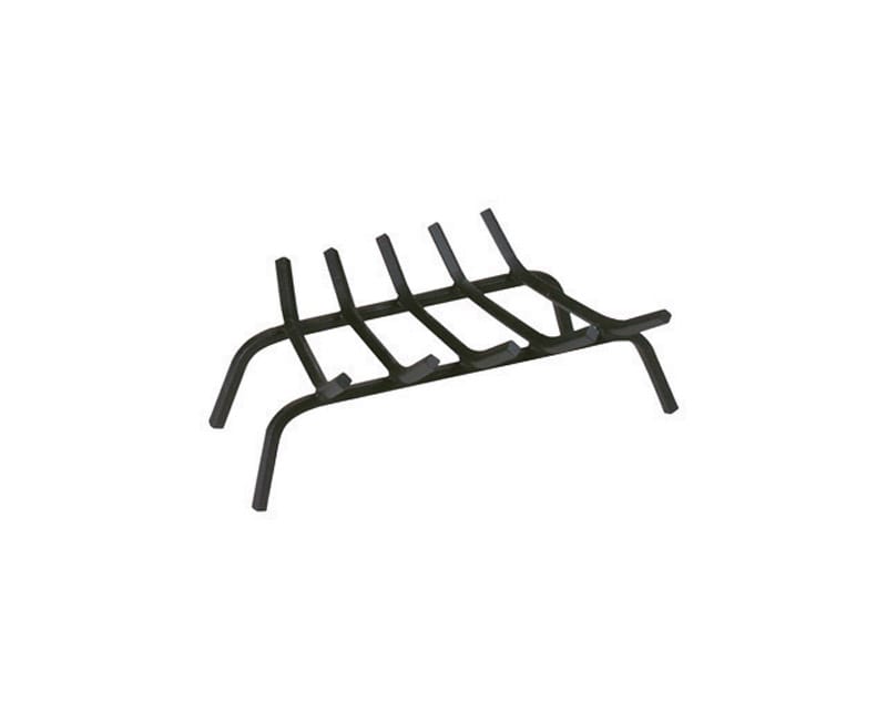 Panacea 15405 Open Hearth Black Matte Steel Fireplace Grate