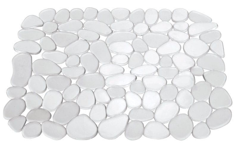 Idesign 60060 12.3 in. L X 10.8 in. W Clear Plastic Sink Mat