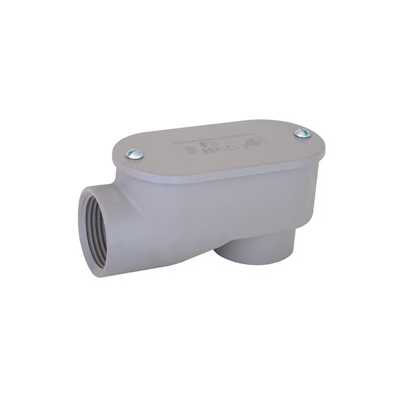 Sigma Engineered Solutions 02-51025 ProConnex 1/2 in. D Die-Cast Aluminum Service Entrance Elbow For Rigid 1