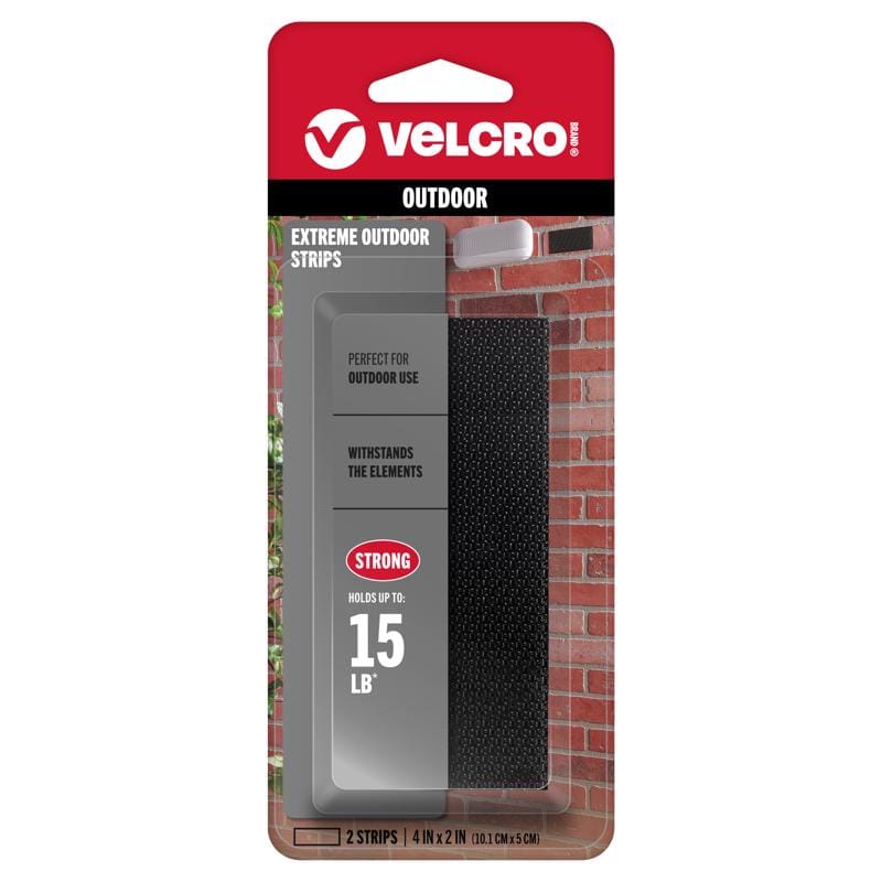 Velcro Brand 91839 Small Nylon Bundling Straps 4 in. L 2 pk