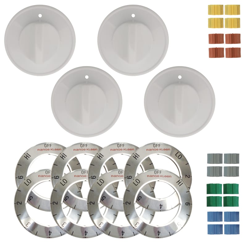 Range Kleen 8134 Plastic Replacement Knob Kit