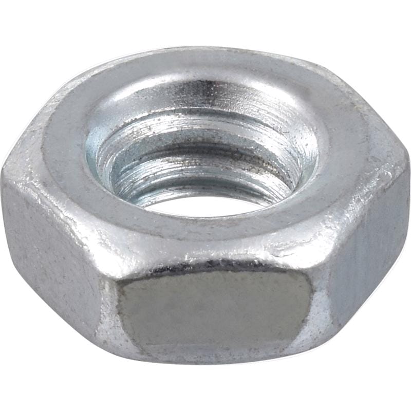 Hillman 140015 6-32 in. Zinc-Plated Steel USS Hex Nut 100 pk
