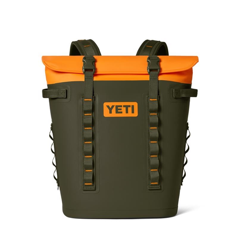 Yeti 18060132303 Hopper M20 King Crab Orange/Olive 20 qt Backpack Cooler