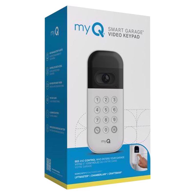 Chamberlain MYQ-K40TXXW My Q Smart Garage 1 Door Video Keypad For WIFI