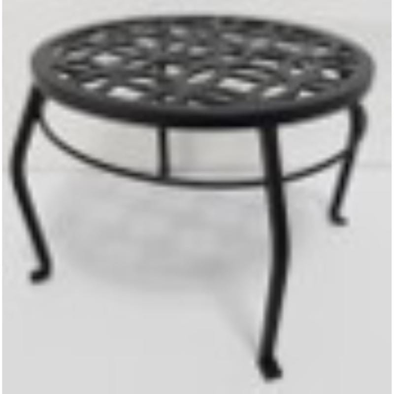 Living Accents 58063 15 in. H Black Cast Iron Plant Stand