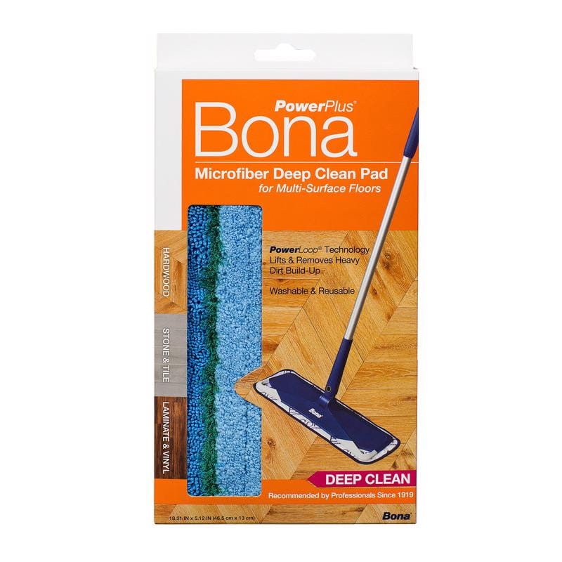 Bona AX0003495 PowerPlus Dust Microfiber Mop Pad 1 pk