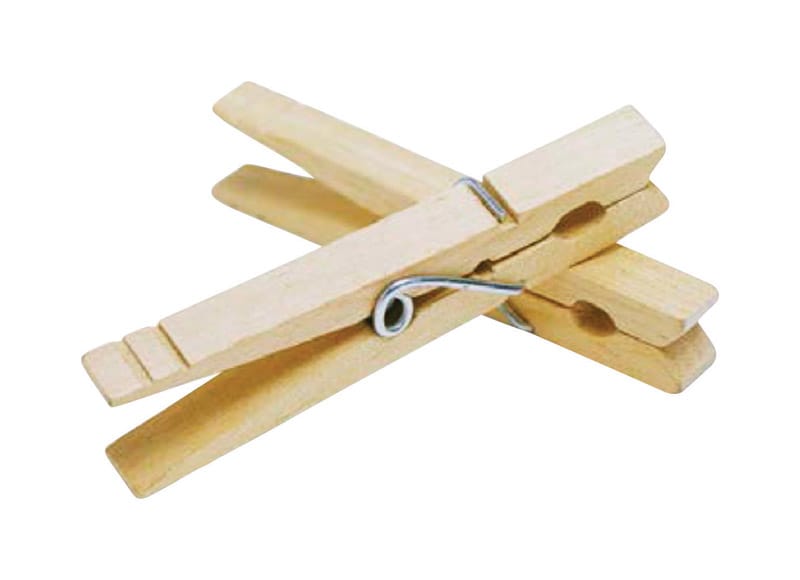 Whitmor 6026-868 3.38 in. Wood Clothes Pins