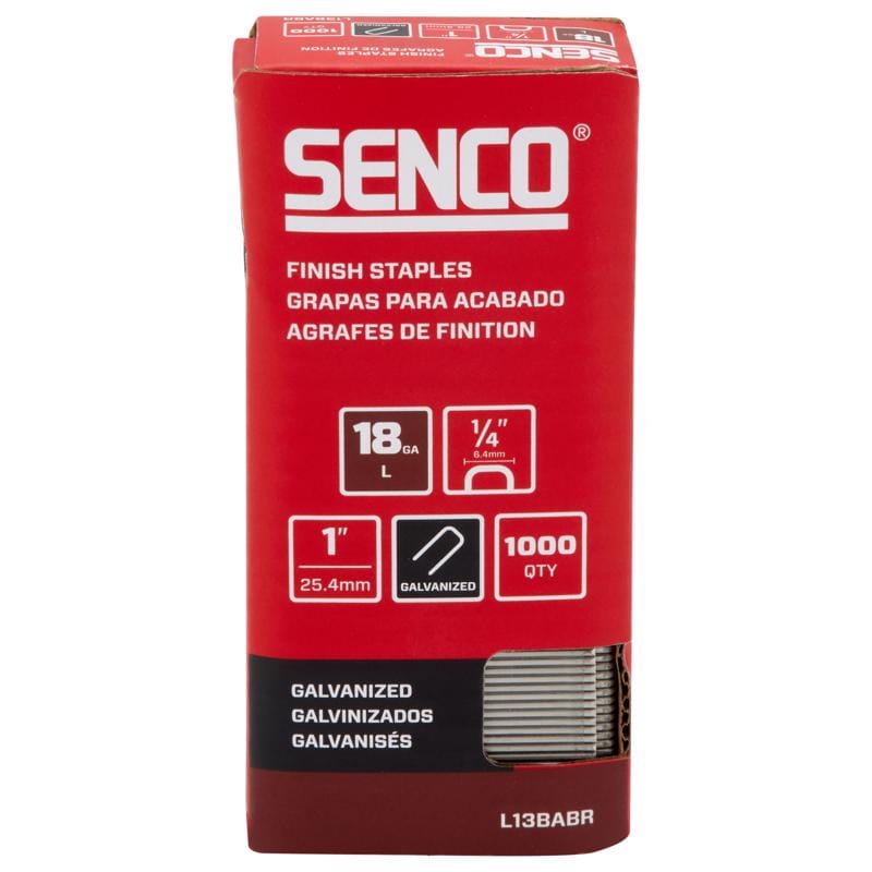 Senco L13BABR Fnsh Stpls Glv 1" 1000Pk