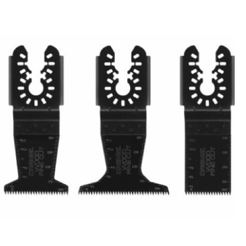 Dremel MM479U Steel Oscillating Blade Set Wood 3 pc