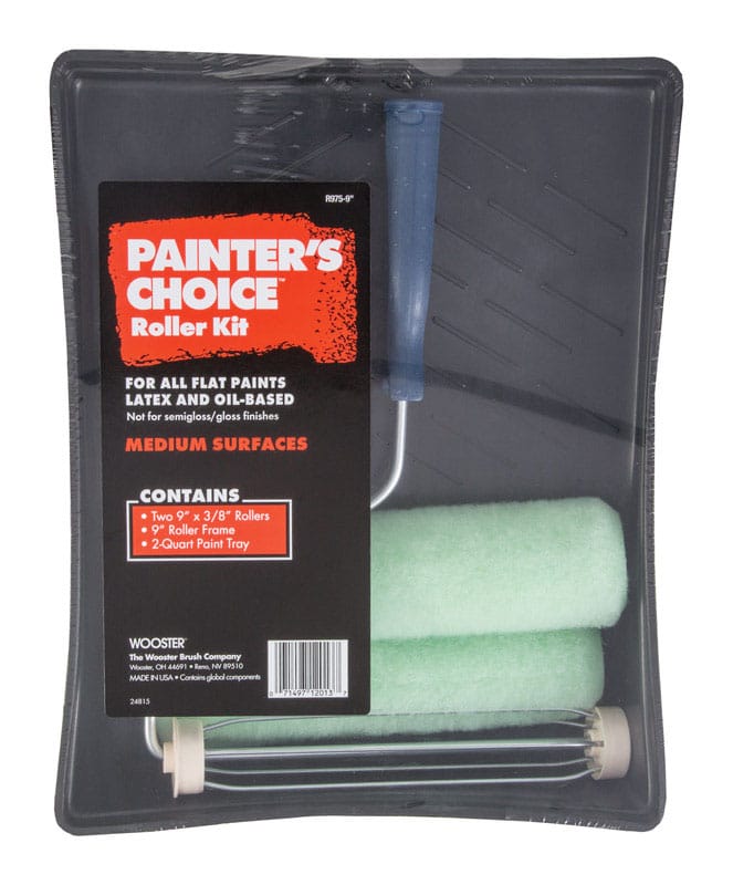 Wooster R975-9 Painter's Choice 9 in. W Cage Paint Roller Kit Threaded End