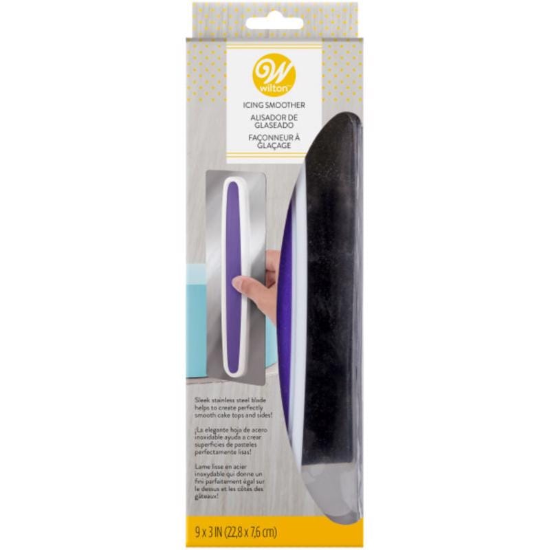 Wilton 191007369 3 in. W X 9 in. L Icing Comb