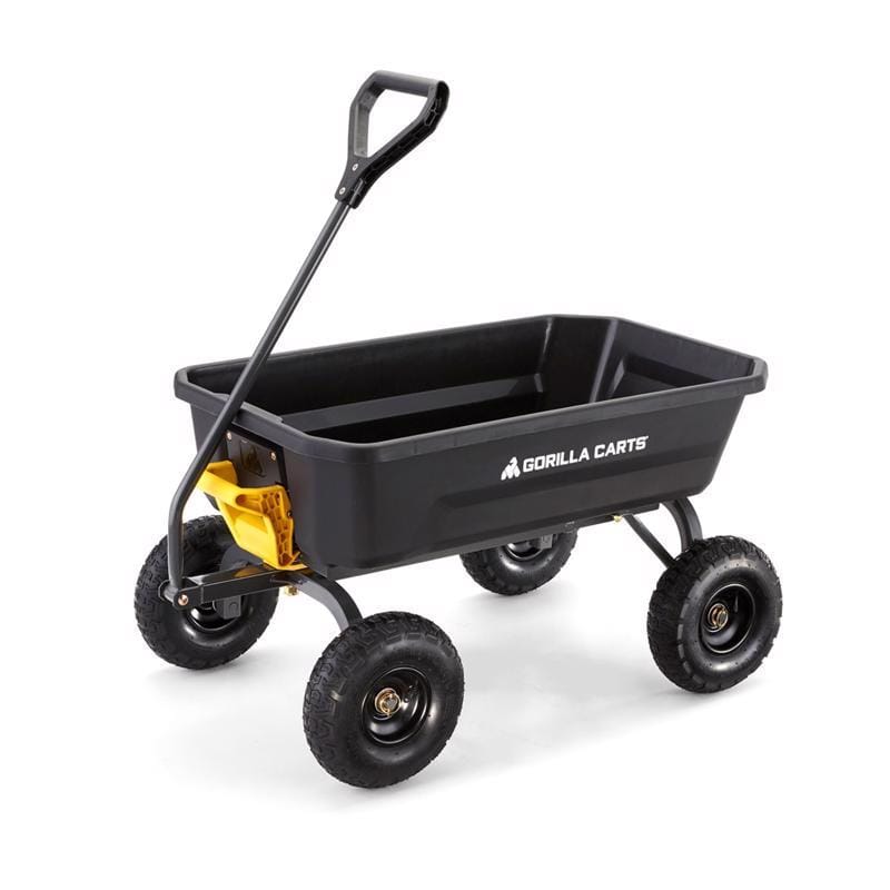 Gorilla GCG-4 Poly Dump Cart 600 lb. cap.