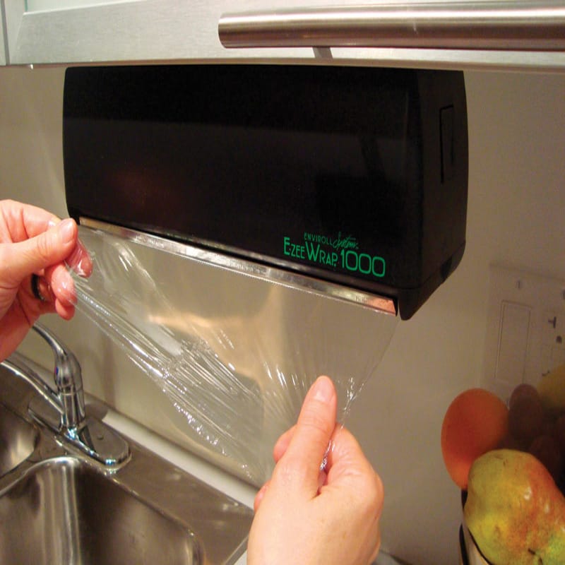 E-Zee Wrap 20112 Black Plastic Wrap Dispenser 1 pk