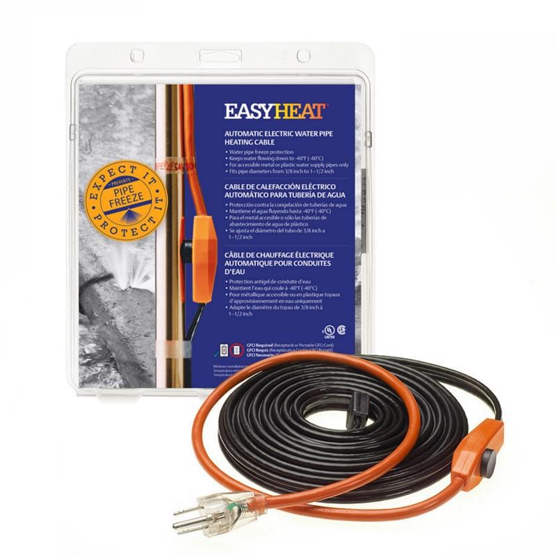 Easy Heat AHB-124 AHB 24 ft. L Heating Cable For Water Pipe