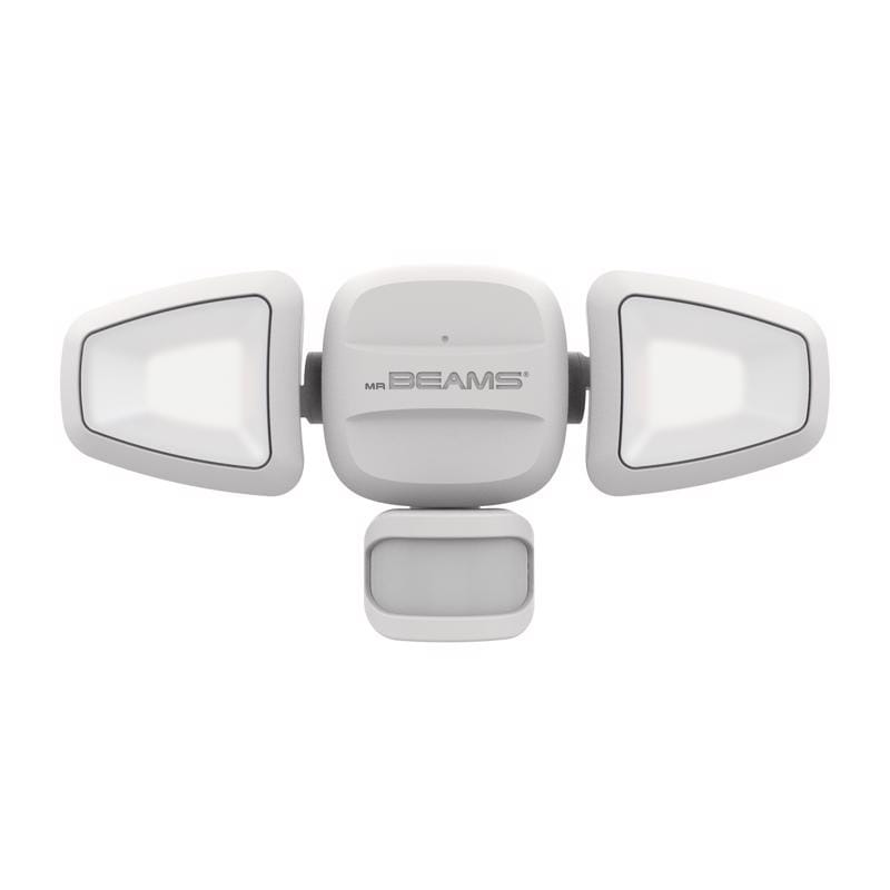 MR. Beams MB3200-WHT Motion-Sensing Battery Powered LED White Security Light