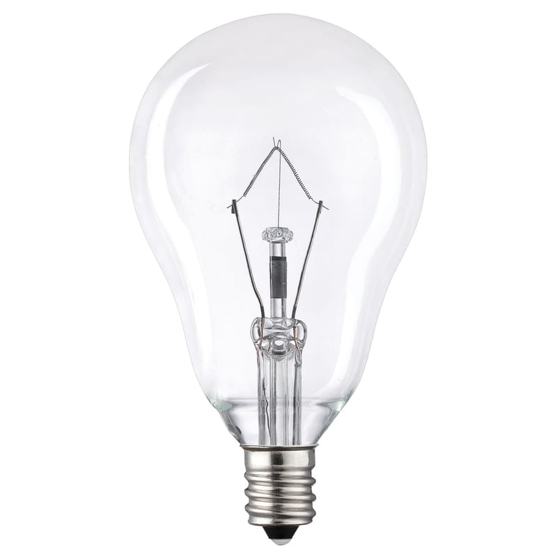 Westinghouse 0321648 40 W A15 Decorative Incandescent Bulb E12 (Candelabra) Warm White 2 pk